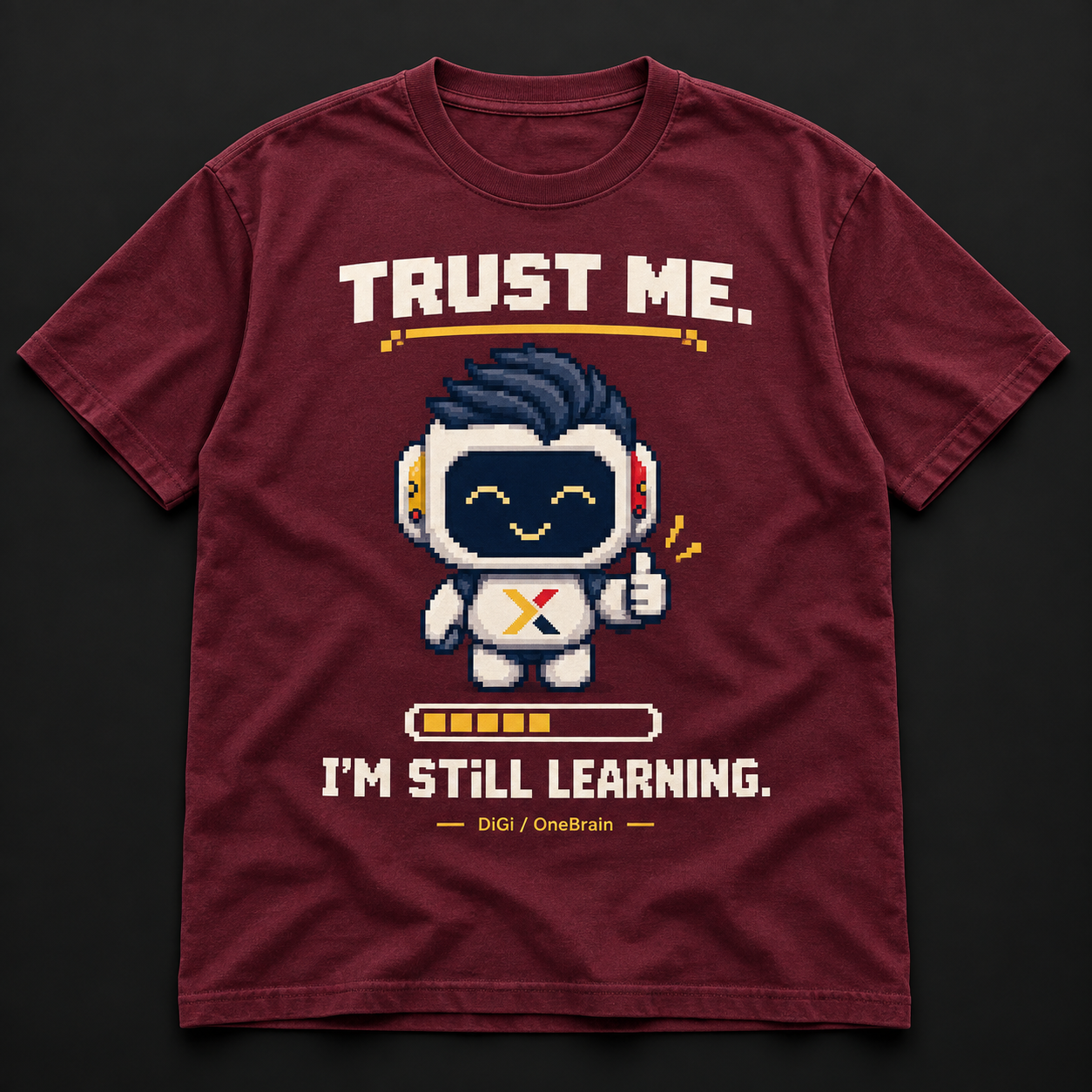 DiGi Still Learning T-shirt concept