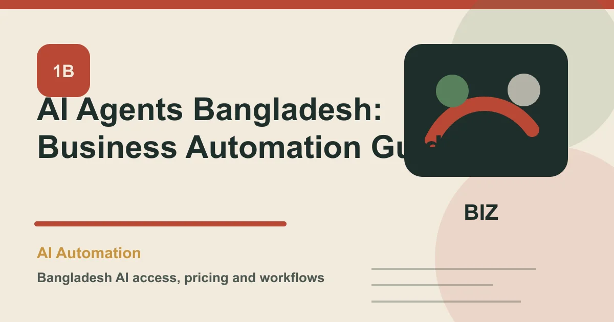 AI Agents Bangladesh: Business Automation Guide