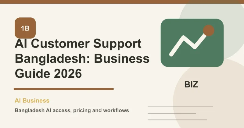 AI Customer Support Bangladesh: Business Guide 2026