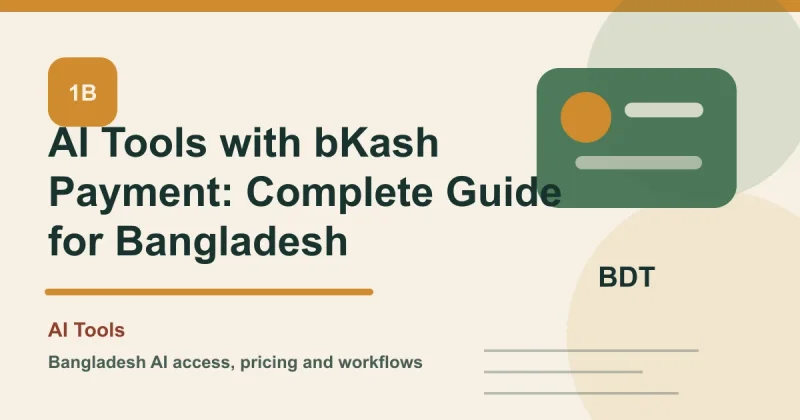AI Tools with bKash Payment: Complete Guide for Bangladesh