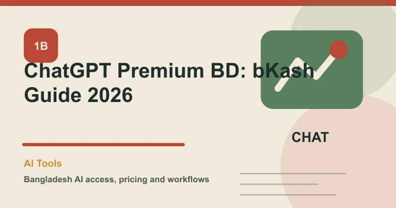 ChatGPT Premium BD: bKash Guide 2026