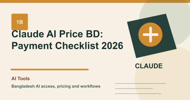 Claude AI Price BD: Payment Checklist 2026