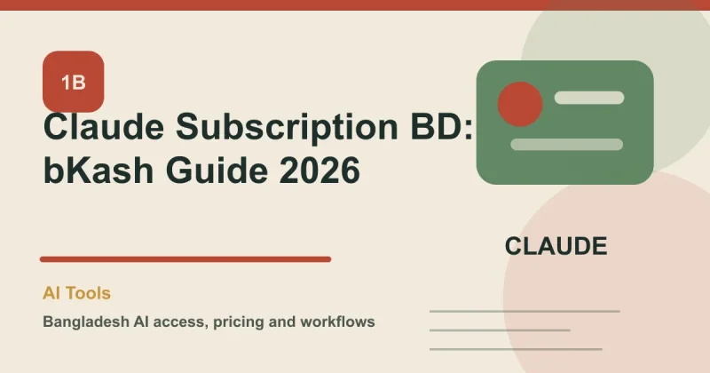 Claude Subscription BD: bKash Guide 2026